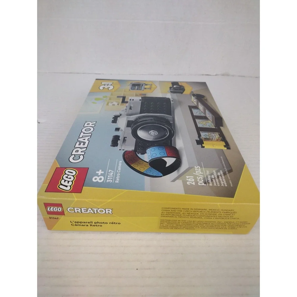 LEGO 31147 CREATOR 3 in 1 Retro Camera 261 pcs. Brand New